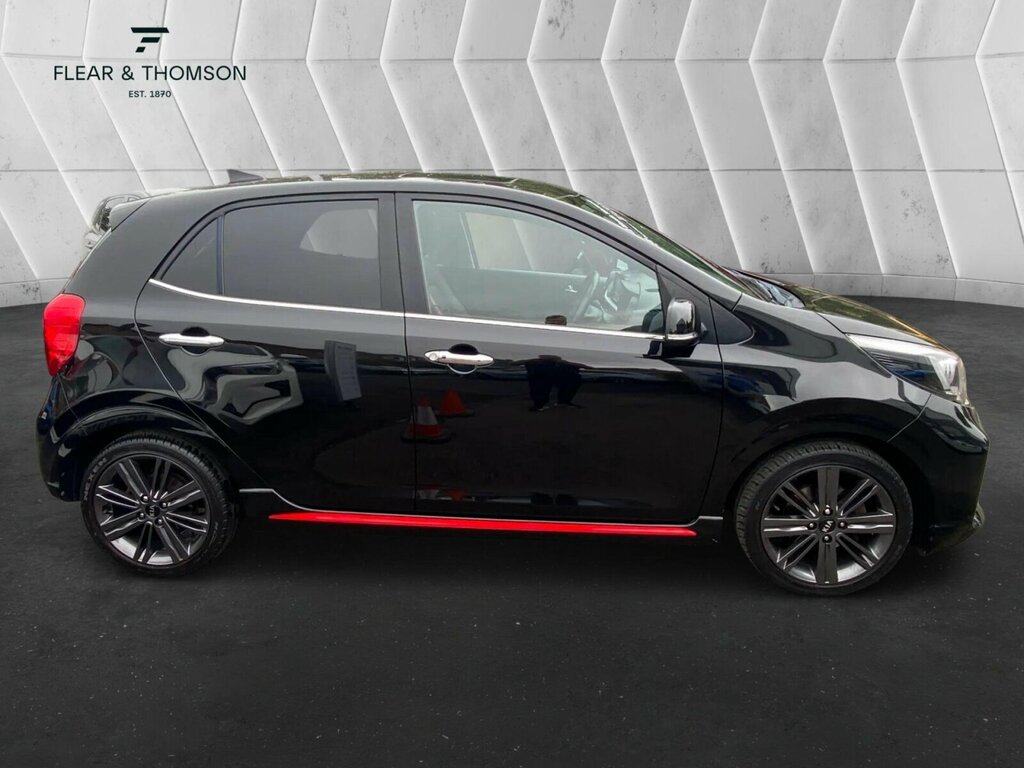 Kia Picanto 1.25 Gt-line S Euro 6 Black #5