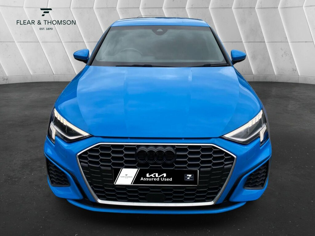Audi A3 2.0 Tdi 35 S Line Sportback S Tronic Euro 6 Ss Blue #2