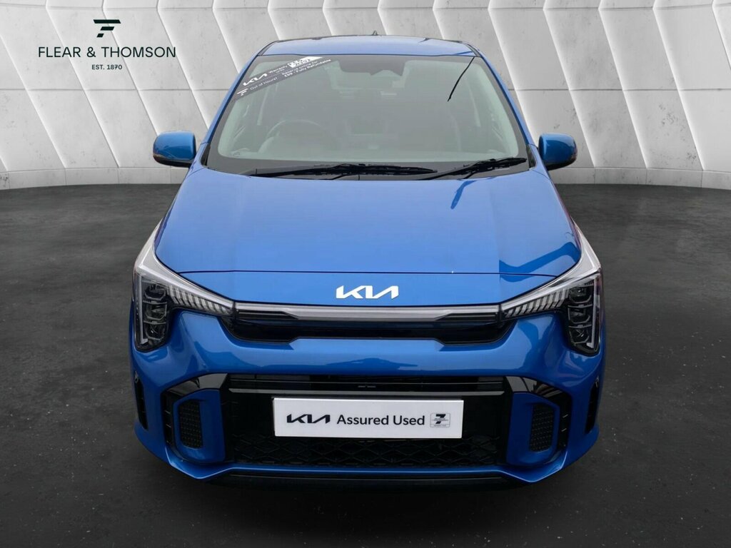 Kia Picanto 1.0 Gt-line Euro 6 Ss NV74SWU Blue #2