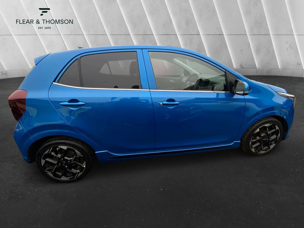 Kia Picanto 1.0 Gt-line Euro 6 Ss NV74SWU Blue #5