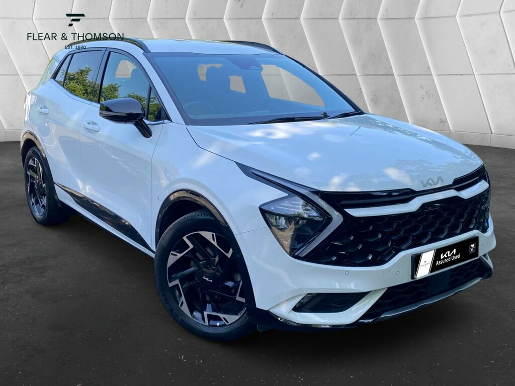 Kia Sportage 1.6 T-gdi Gt-line Euro 6 Ss White