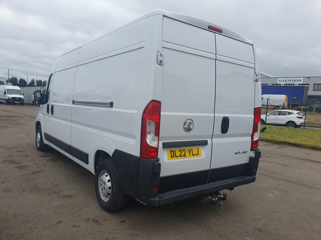 Vauxhall Movano L3h2 F3500 Dynamic Ss White #8