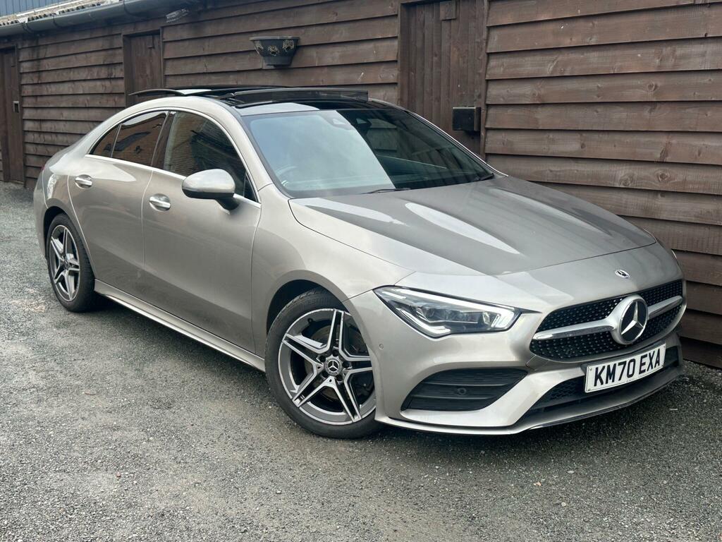 Mercedes-Benz CLA Class 2.0 Cla220d Amg Line Premium Plus 2 Coupe Di Silver