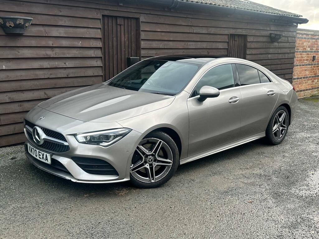 Mercedes-Benz CLA Class 2.0 Cla220d Amg Line Premium Plus 2 Coupe Di KM70EXA Silver #2