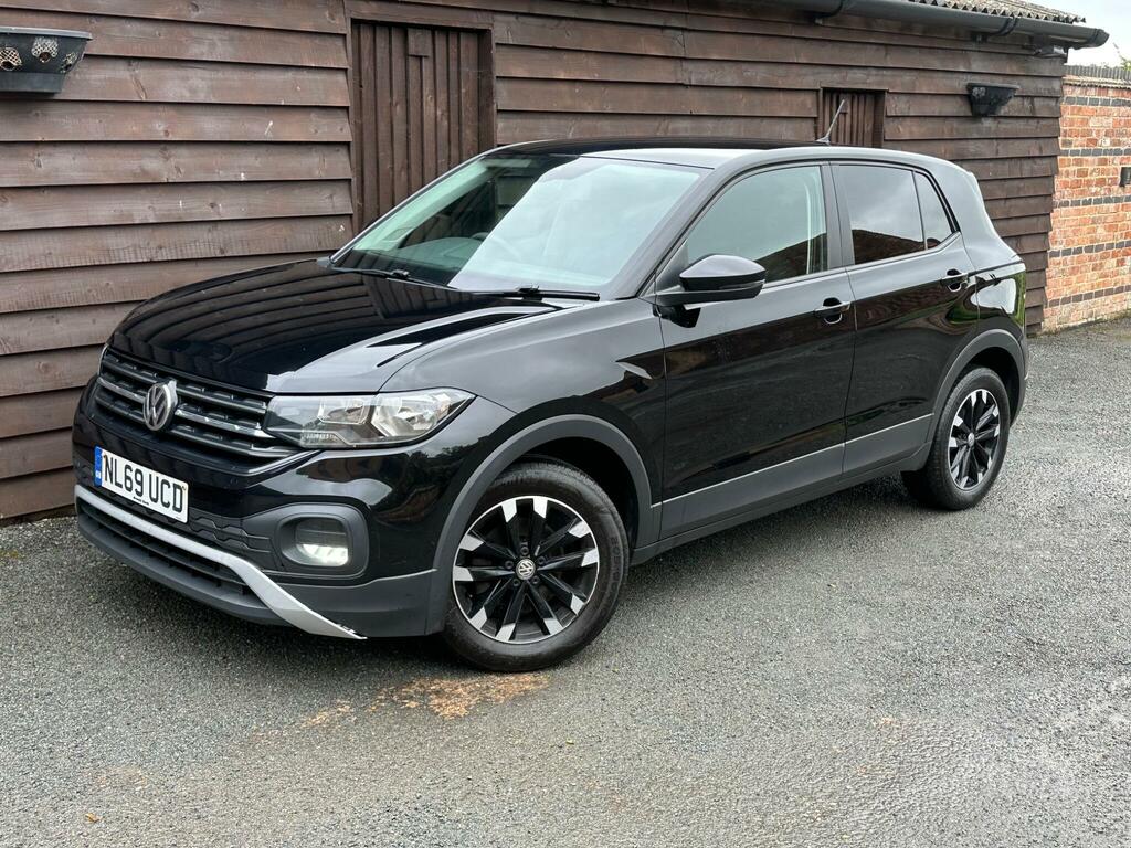 Volkswagen T-Cross 1.0 Tsi S Euro 6 Ss NL69UCD Black #2