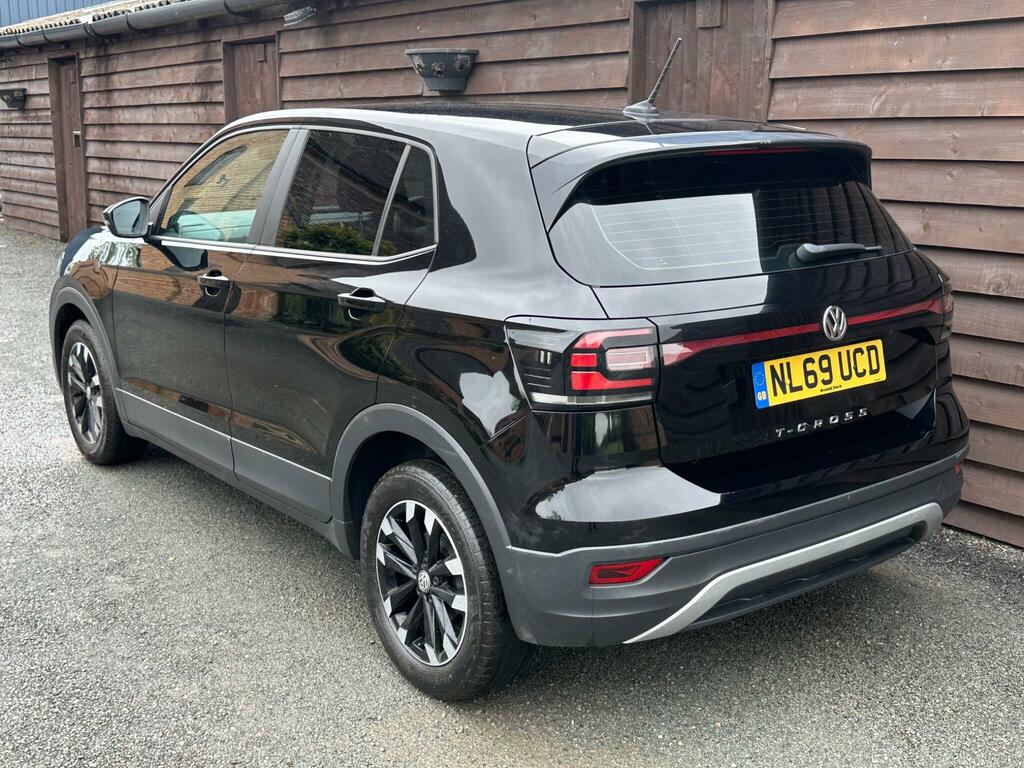 Volkswagen T-Cross 1.0 Tsi S Euro 6 Ss NL69UCD Black #6