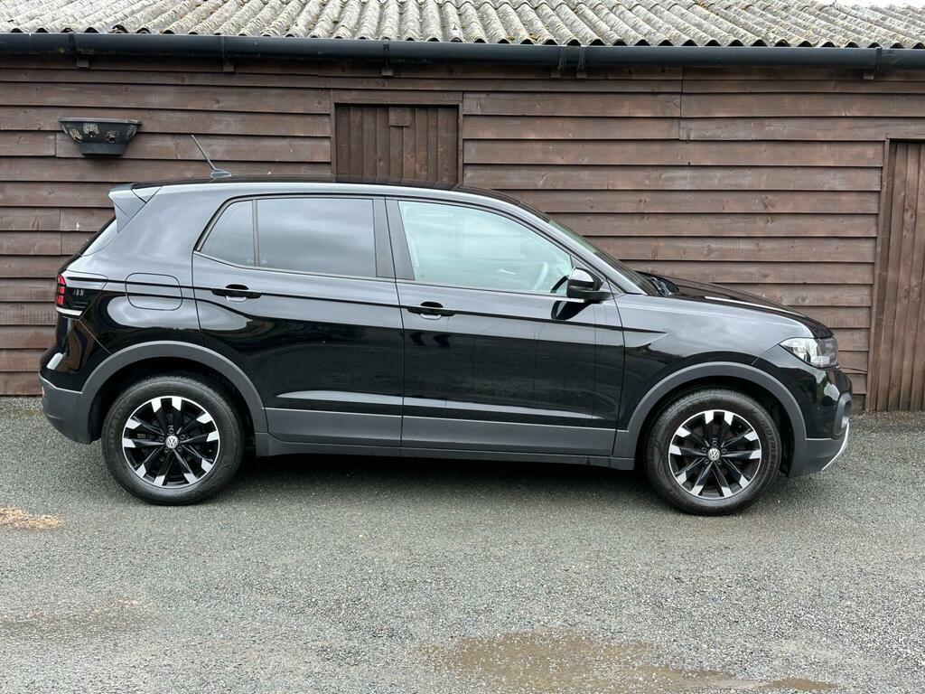Volkswagen T-Cross 1.0 Tsi S Euro 6 Ss NL69UCD Black #3