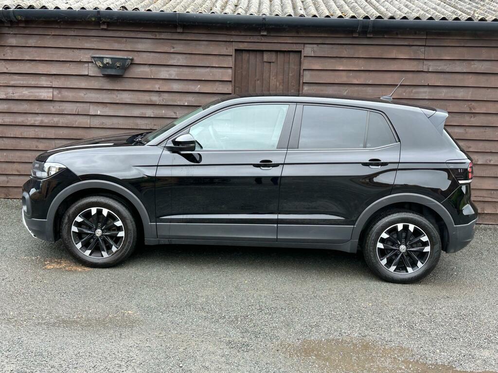 Volkswagen T-Cross 1.0 Tsi S Euro 6 Ss NL69UCD Black #4