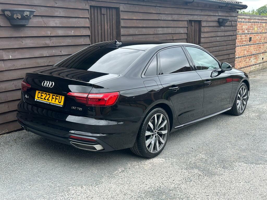 Audi A4 2.0 Tdi 30 Sport Edition S Tronic Euro 6 Ss CE22FFU Black #5