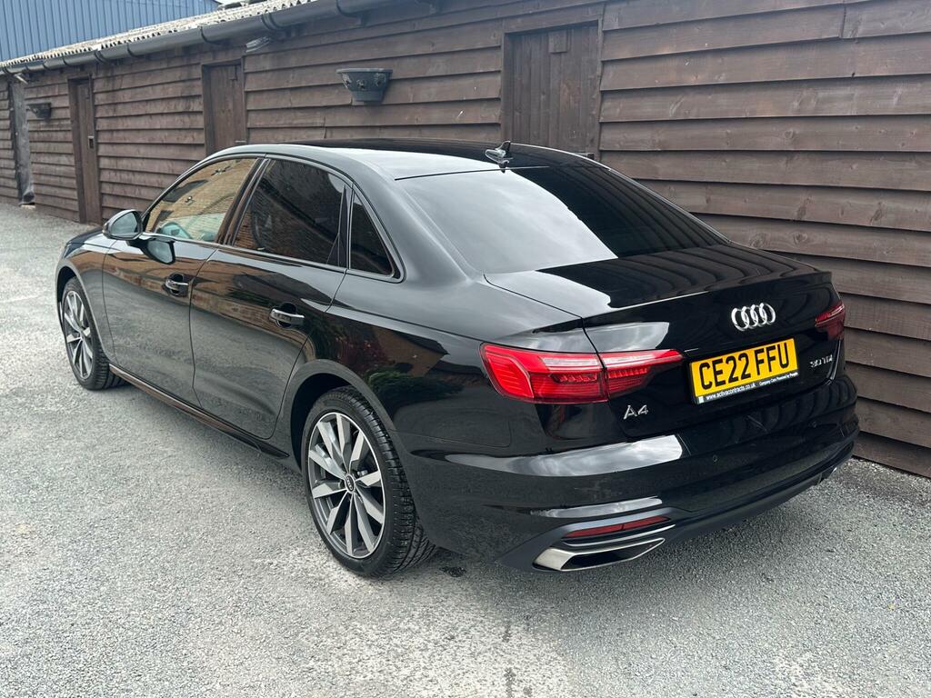 Audi A4 2.0 Tdi 30 Sport Edition S Tronic Euro 6 Ss CE22FFU Black #6