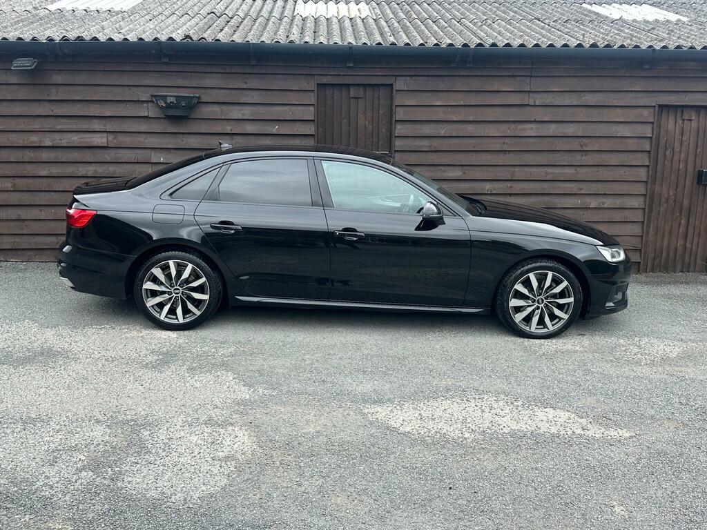 Audi A4 2.0 Tdi 30 Sport Edition S Tronic Euro 6 Ss CE22FFU Black #3