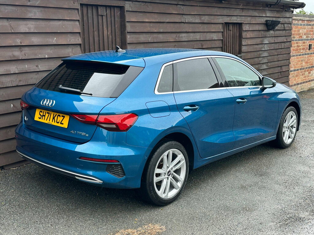 Audi A3 1.4 Tfsie 40 Sport Sportback S Tronic Euro 6 Ss SH71KCZ Blue #5