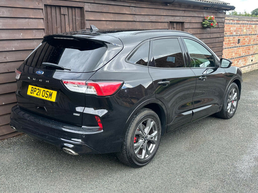 Ford Kuga 2.5 Ecoboost Duratec 14.4Kwh St-line Cvt Euro 6 S BP21OSM Black #5