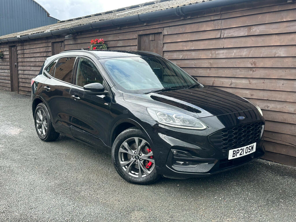 Ford Kuga 2.5 Ecoboost Duratec 14.4Kwh St-line Cvt Euro 6 S Black
