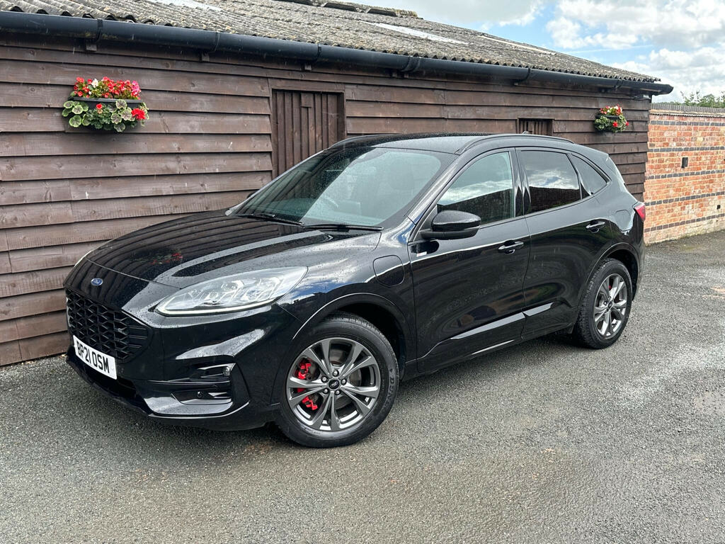 Ford Kuga 2.5 Ecoboost Duratec 14.4Kwh St-line Cvt Euro 6 S BP21OSM Black #2