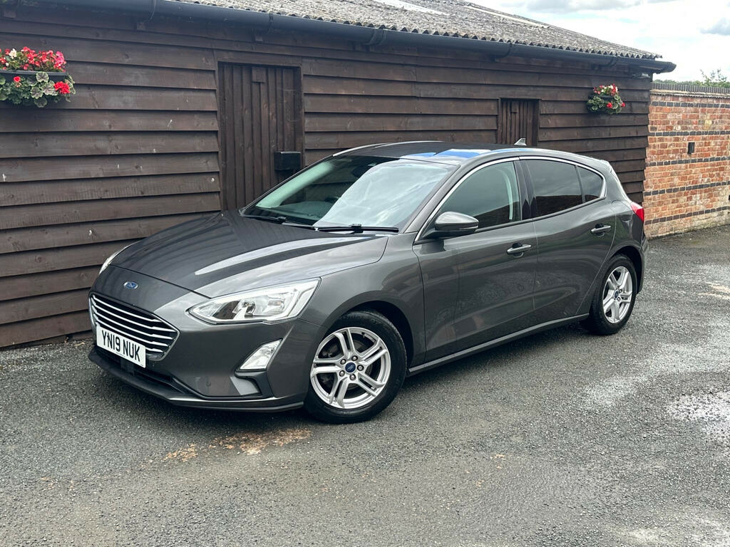 Ford Focus 1.5 Ecoblue Zetec Euro 6 Ss YN19NUK Grey #2