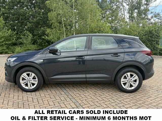 Vauxhall Grandland X 1.6 Turbo D Blueinjection DE18LXF Grey #3