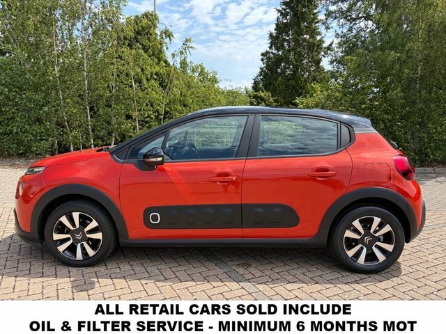 Citroen C3 1.2 Puretech Feel Hatchback Orange #3