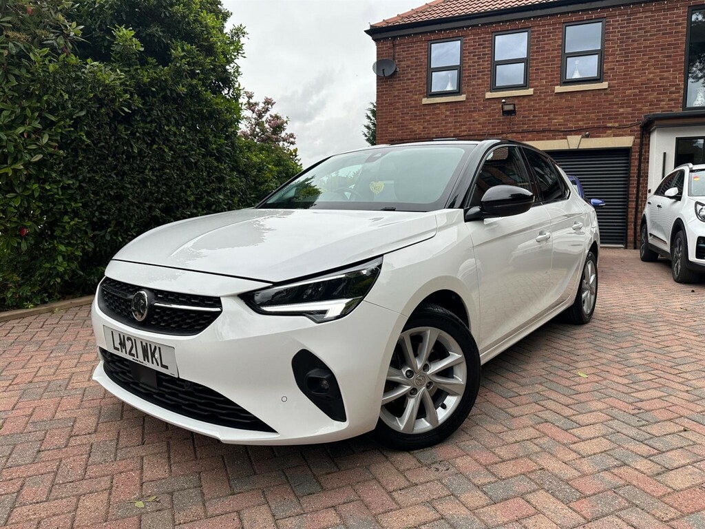 Vauxhall Corsa Hatchback LM21WKL White #3