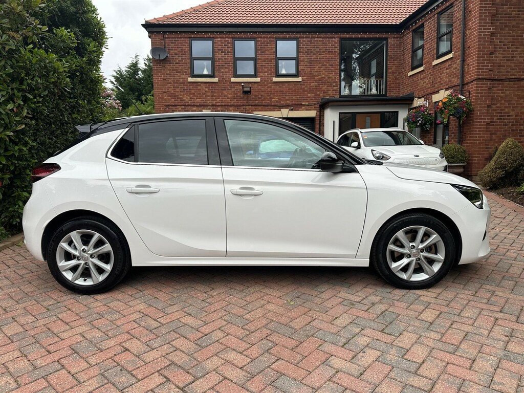 Vauxhall Corsa Hatchback LM21WKL White #6