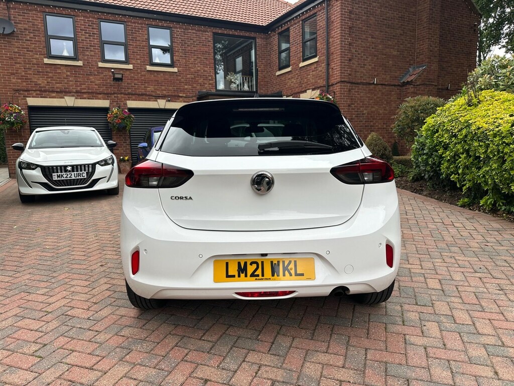Vauxhall Corsa Hatchback LM21WKL White #5