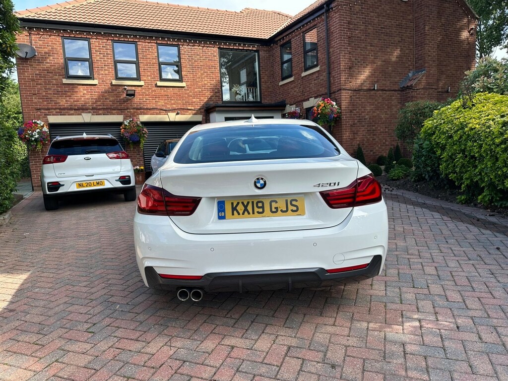 BMW 4 Series Hatchback White #5