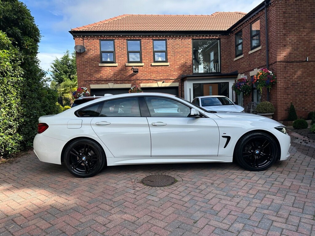 BMW 4 Series Hatchback White #6