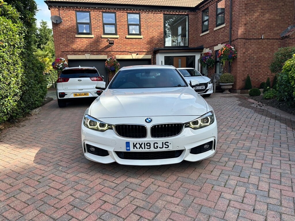 BMW 4 Series Hatchback White #2