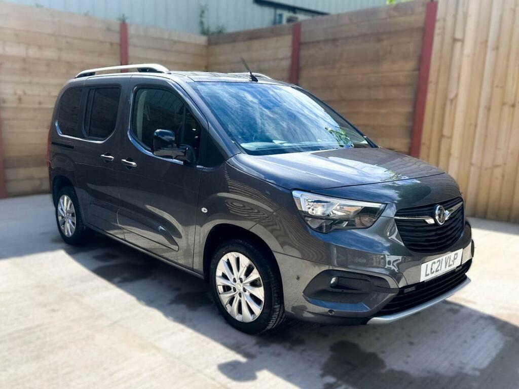 Vauxhall Combo Life 1.2 Turbo Elite Euro 6 Ss 7 Seat Grey