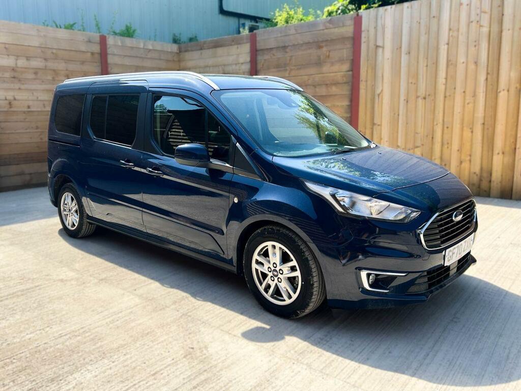 Ford Grand Tourneo Connect 1.5 Ecoblue Titanium Euro 6 Ss GF70ZXK Blue #3