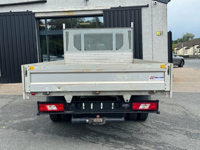 Ford Transit Custom 2.0 350 Ecoblue Mhev Leader Chassis Cab White #4