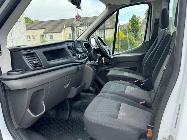 Ford Transit Custom 2.0 350 Ecoblue Mhev Leader Chassis Cab White #6