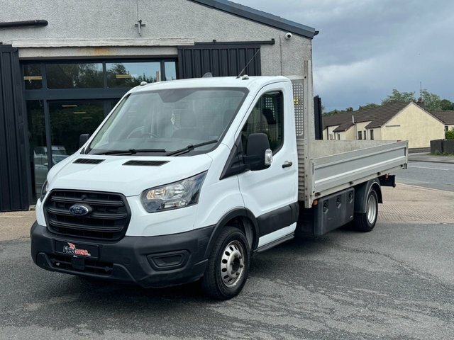 Ford Transit Custom 2.0 350 Ecoblue Mhev Leader Chassis Cab White #3
