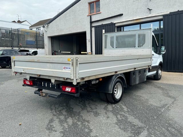 Ford Transit Custom 2.0 350 Ecoblue Mhev Leader Chassis Cab White #5