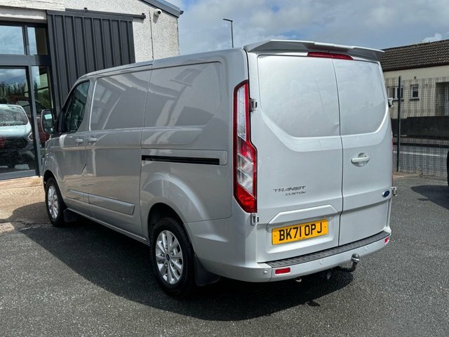 Ford Transit Custom 2.0 300 Ecoblue Limited Panel Van Manua Silver #4