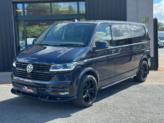 Volkswagen Transporter 2.0 Tdi T32 Highline Kombi Double Cab D Blue #3