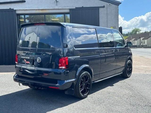 Volkswagen Transporter 2.0 Tdi T32 Highline Kombi Double Cab D Blue #6
