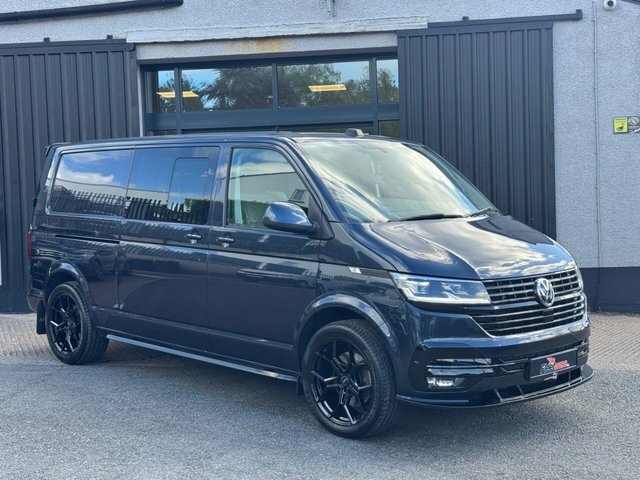 Volkswagen Transporter 2.0 Tdi T32 Highline Kombi Double Cab D Blue