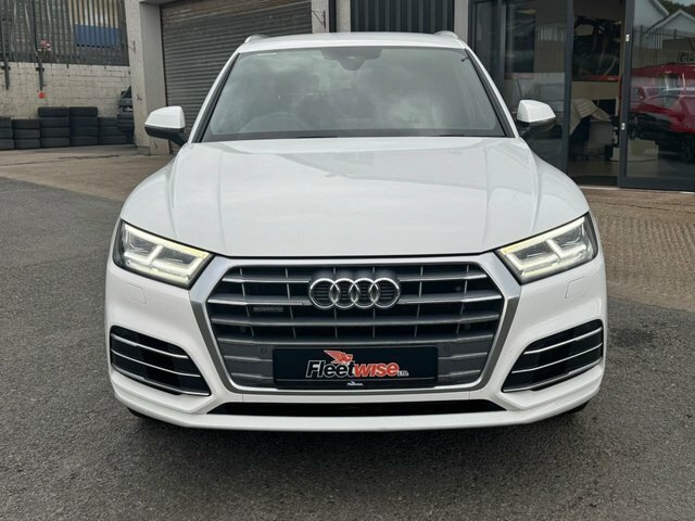 Audi Q5 2.0 Tdi 40 S Line Suv S Tronic Quattro White #2