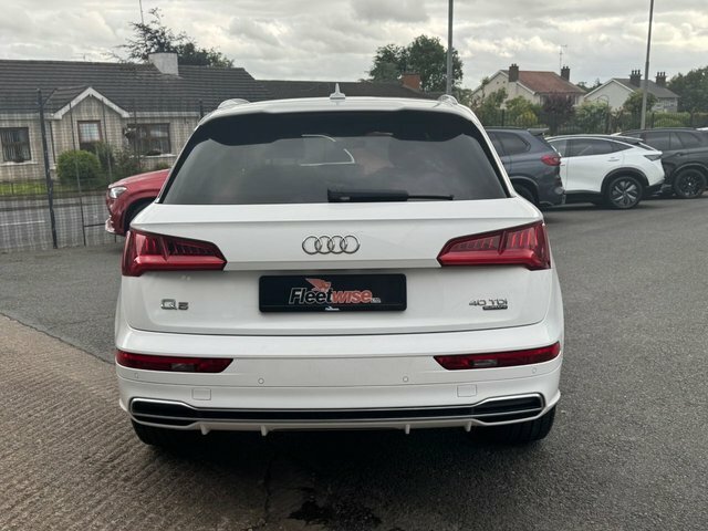 Audi Q5 2.0 Tdi 40 S Line Suv S Tronic Quattro White #5