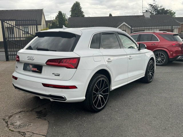 Audi Q5 2.0 Tdi 40 S Line Suv S Tronic Quattro White #6