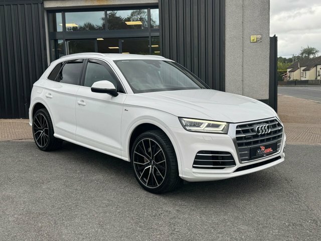 Audi Q5 2.0 Tdi 40 S Line Suv S Tronic Quattro White