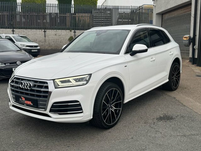 Audi Q5 2.0 Tdi 40 S Line Suv S Tronic Quattro White #3