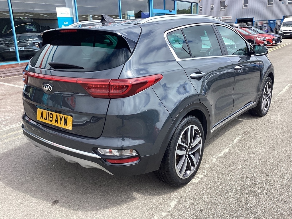 Kia Sportage Crdi 4 AJ19AYW Grey #4