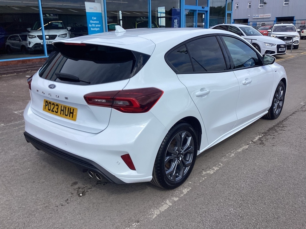 Ford Focus T Ecoboost St-line PO23HUH White #4