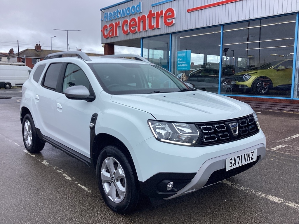 Dacia Duster Blue Dci Comfort White
