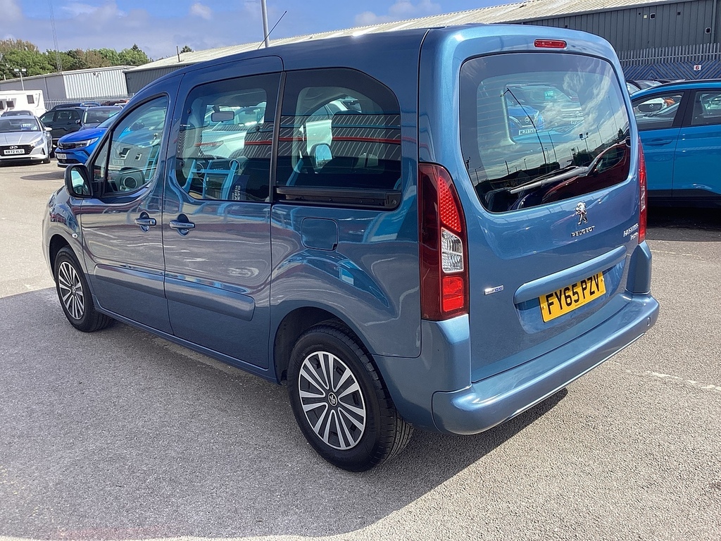 Peugeot Partner Mpv Blue #2