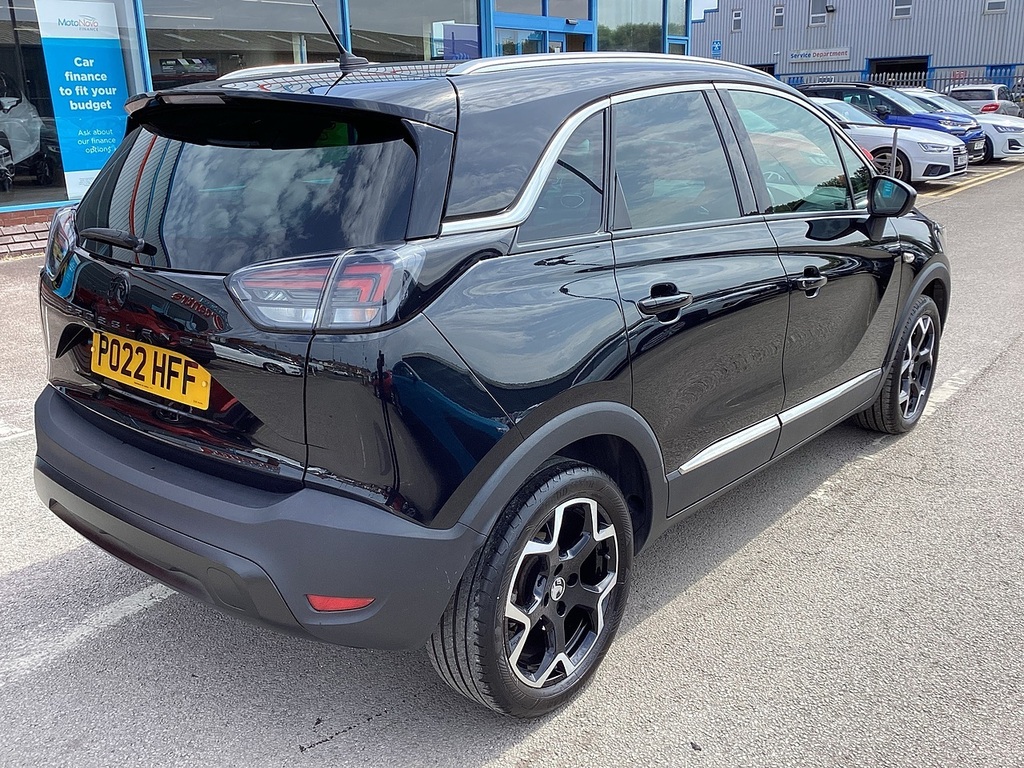 Vauxhall Crossland Turbo D Ultimate YUI5067 Black #4