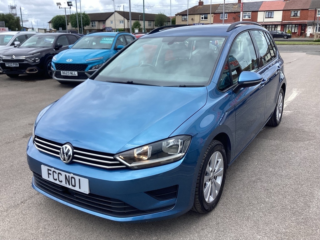 Volkswagen Golf SV Tdi Bluemotion Tech Se Blue #5
