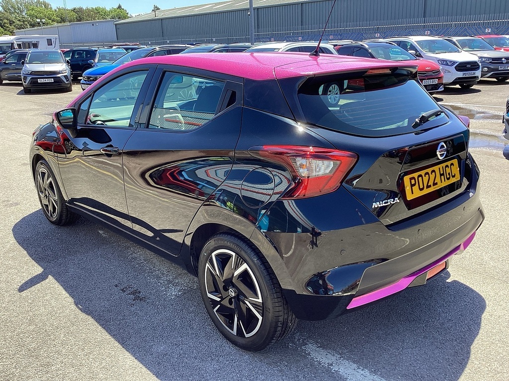 Nissan Micra Ig-t Acenta PO22HGC Black #2
